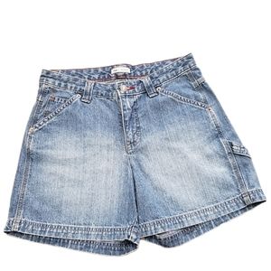 Y2K LEE 100% Cotton Blue Jean Carpenter Shorts (4)